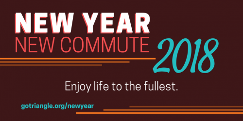 new year new commute graphic
